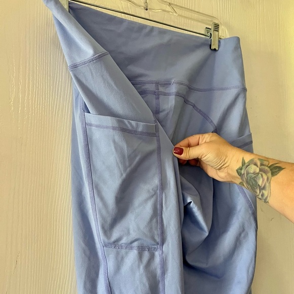 Zella Blue/Lilac Leggings - Picture 4 of 6